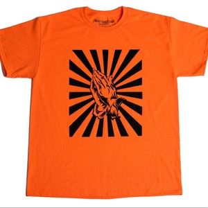 The2911.com Amen The World Tour Orange Christian T